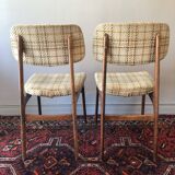 Duo of chairs 60s