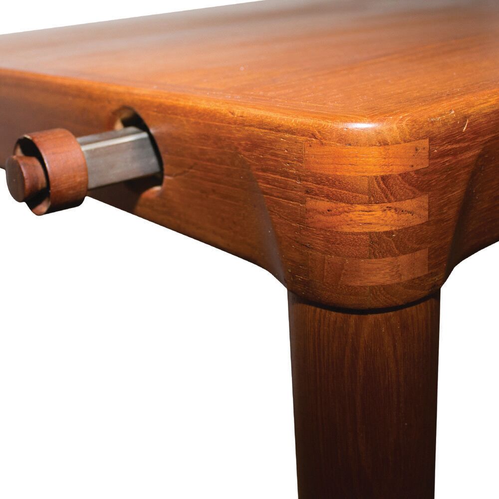 Danish dining table by Henning Kjaernulf For Vejle Stole Og Møbelfabrik