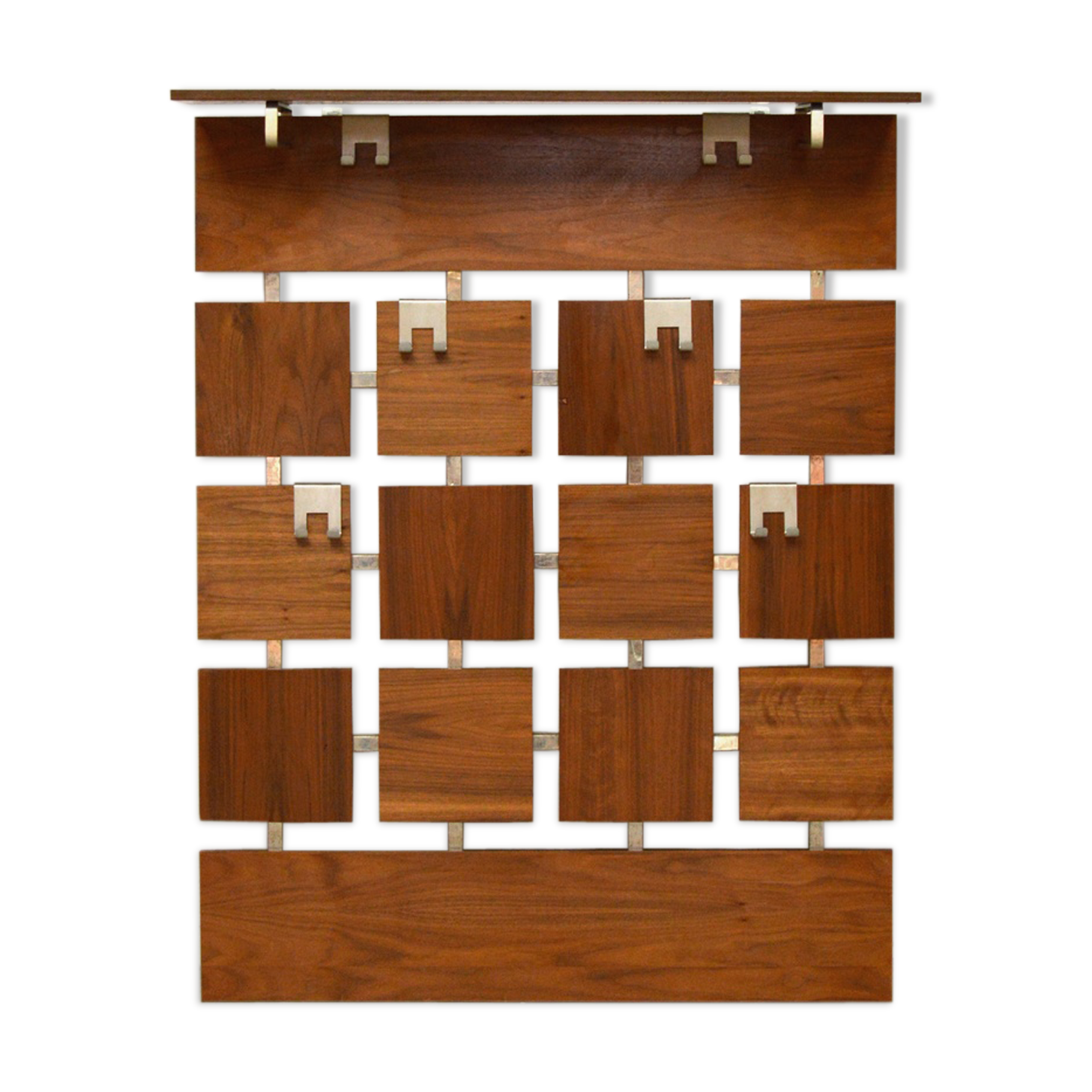 Wall-mounted coat hanger, 1960