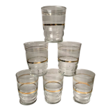 Set of 6 granite water glasses 50-60s