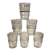 Set of 6 granite water glasses 50-60s