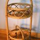 Rattan bottle holder