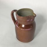 Small brown pitcher