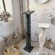 Set of 4 marble columns or pedestals.