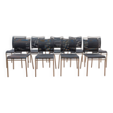 Set of 8 Air CB93 chairs, Calligaris