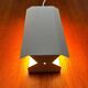 Mid-Century Space Age Danish Wall Lamp from Horn, 1960s