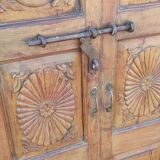 Old wooden door