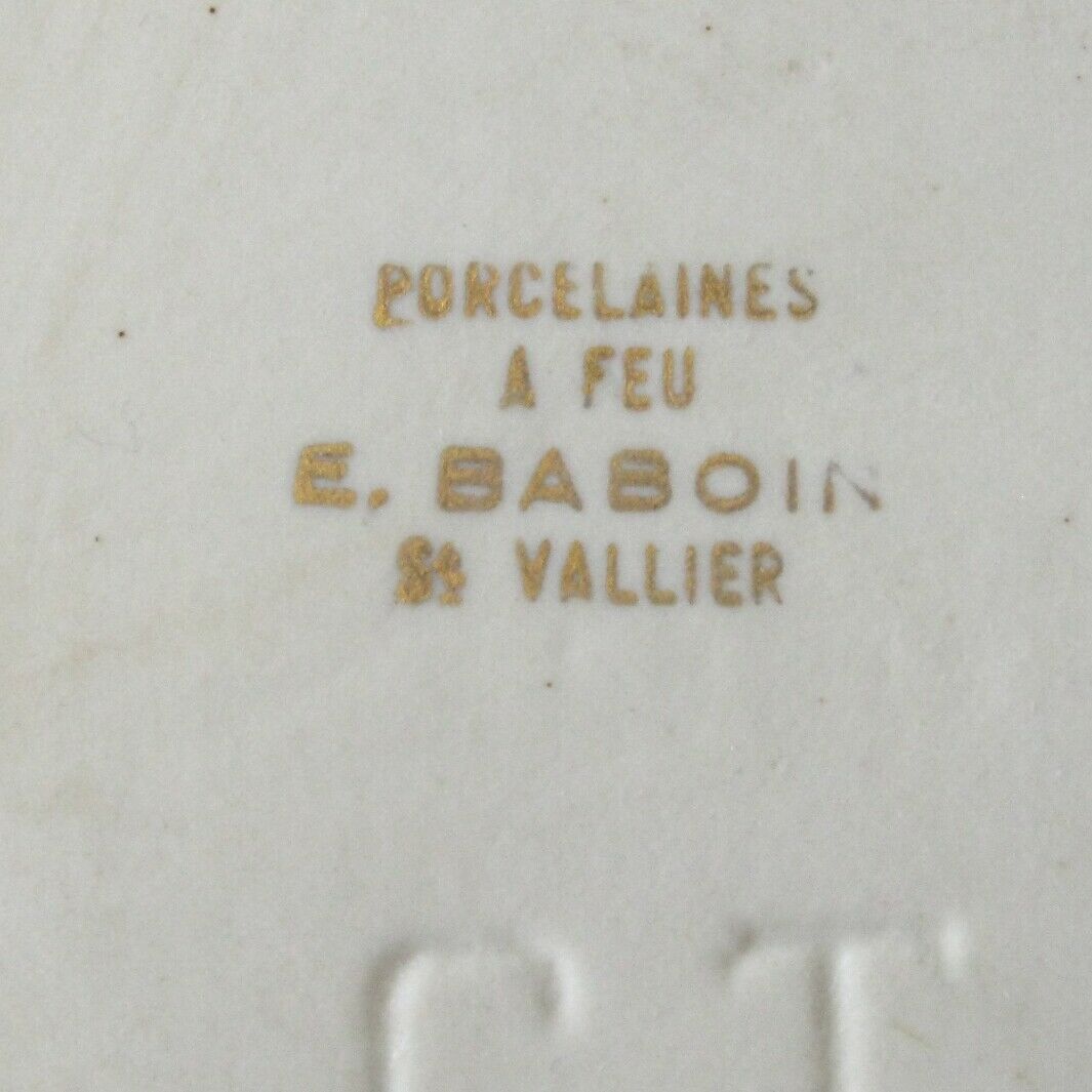 Cafeteria - faïencerie e.babouin St Vallier Drome very rare