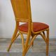 Suite of 4 chairs in Italian rattan design from the 60/70