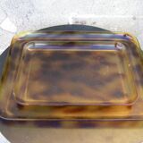 Paire de plateaux vintage