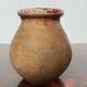 Small grease pot, foie gras pot, confit in painted glazed terracotta