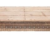 Solid oak coffee table