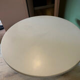 Vintage tulip round table Werzalit