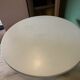 Table ronde tulipe vintage Werzalit
