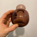 Petit vase en verre bullé Biot