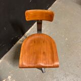 Industrial chair singer pietement eiffel adjustable