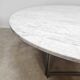 Table basse vintage en marbre PK54 Poul Kjaerholm pour Fritz Hansen 1990