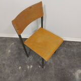 Chair, 1970s, Metal Green Frame