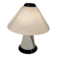 Black and White Table Lamp in Murano Glass, 1980s