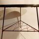 Vintage scoubidou tripod pedestal table 1950