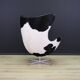 Egg chair de Arne Jacobsen en cuir de vache