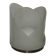 Large vintage white glass lamp model LT300 by Carlo Nason for Mazzega.