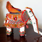 Éléphant articulé vintage