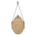 Italian Vintage Brass Mirror, 1950s