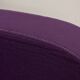 Victoria armchair from Leyform in purple fabric.