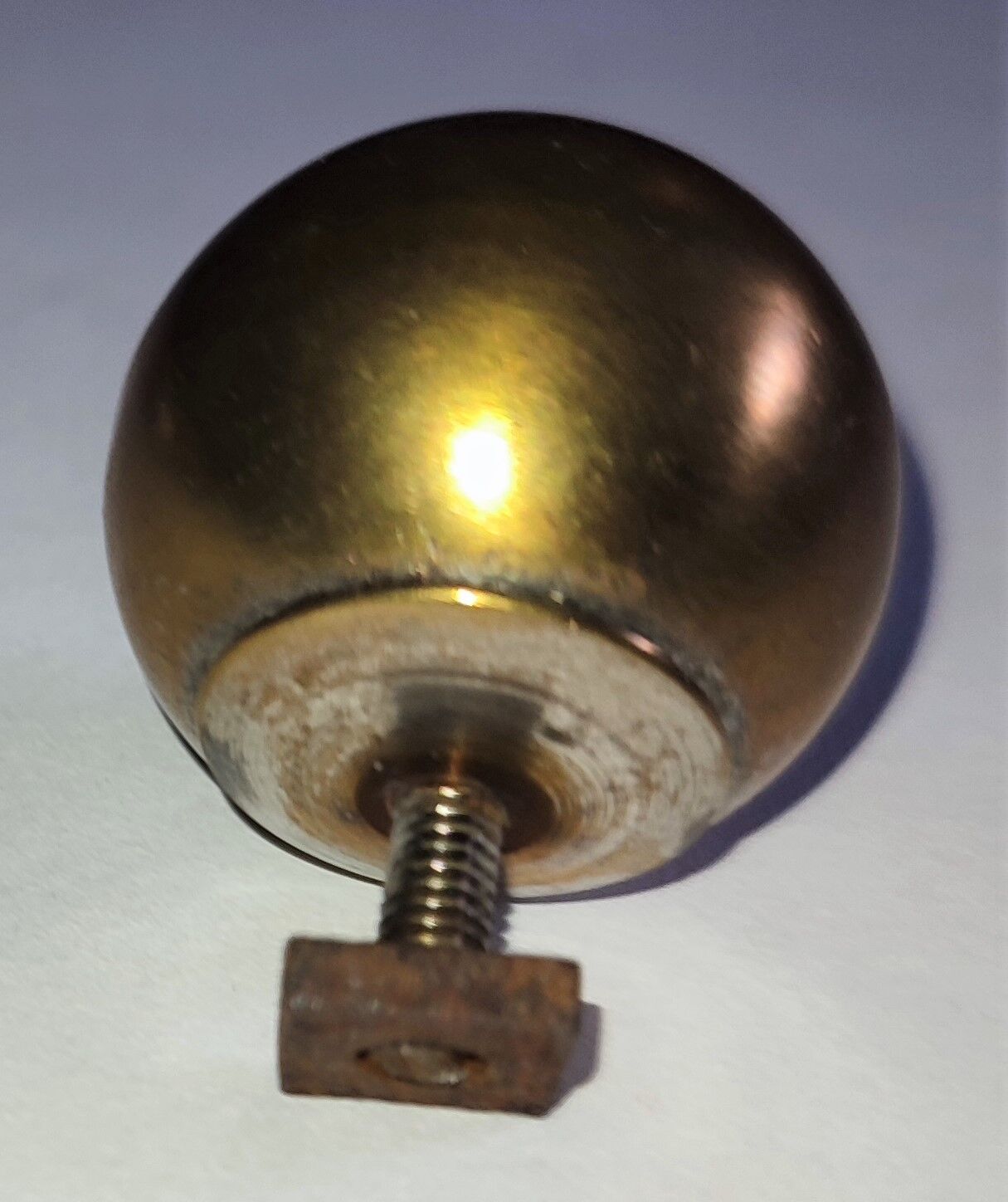 Door handle in copper 1930's