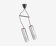 Suspension Trombone by Jo Hammerborg for Fog & Morup, 1960 s, Denmark