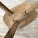Brutalist tripod farm stool