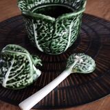 Cabbage slushie mustard pot