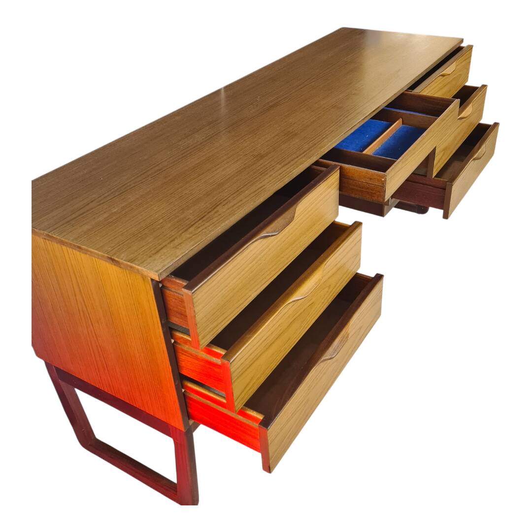 Scandinavian desk & 1960s dressing table