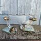 A pair of Venetian Murano wall sconces
