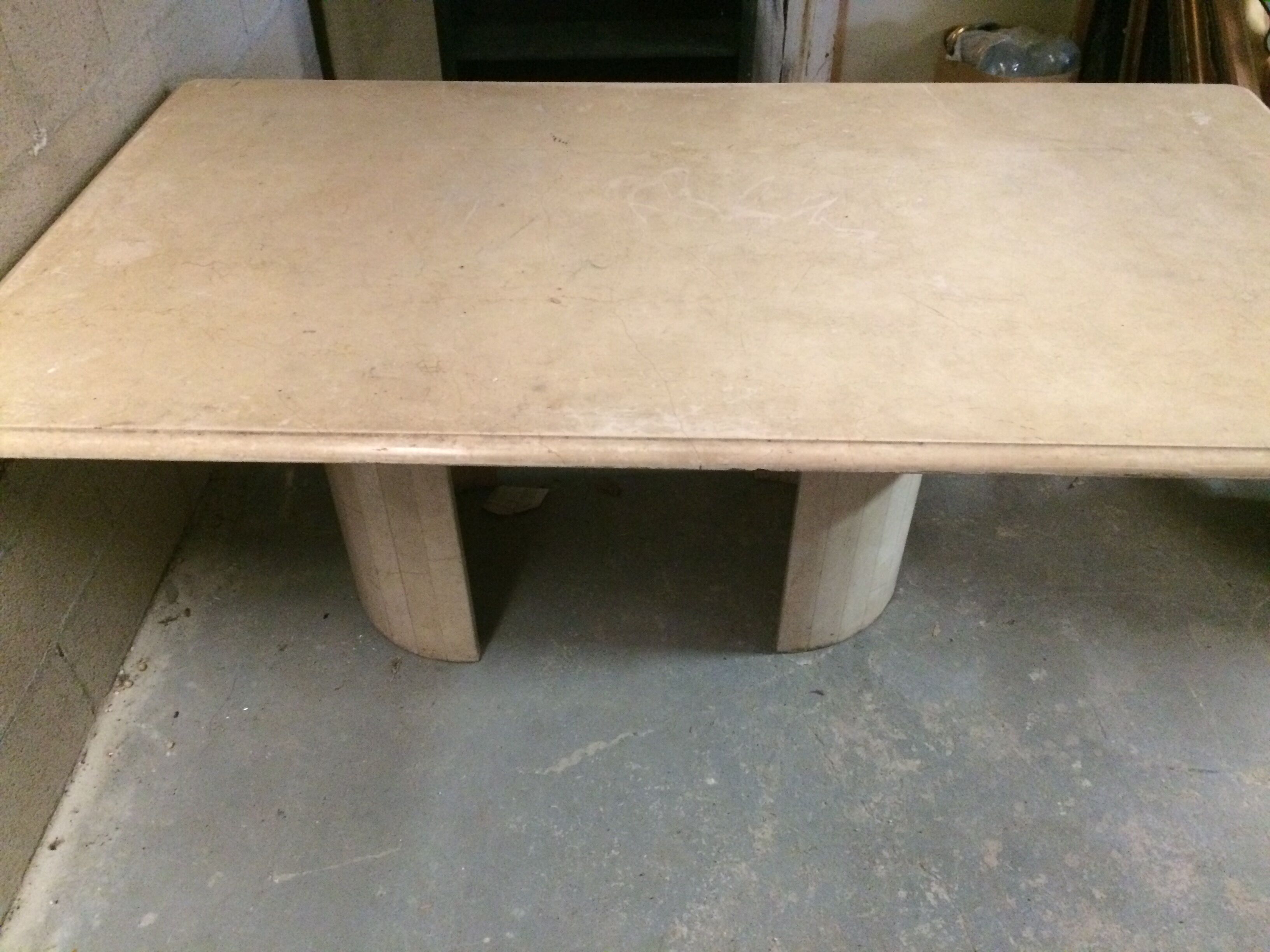 Italian marble table 1970