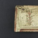 Gustave Reynaud, le Mûrier, Vallauris,  rectangular dish with rooster decoration