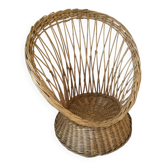 Rattan armchair