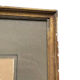 Watercolor XIXth Fountain at Antique Signed H. Lozé