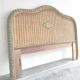 Rattan headboard 2 people