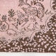 5x9 Light Pink Handmade Wool Turkish Rug 266x157Cm