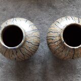 A pair of art-deco vases