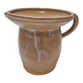 Stoneware pitcher