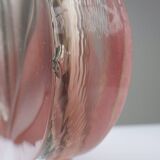 Vase soliflore lotus Walther Glas vintage Allemagne années 70