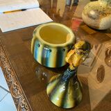 Ceramic pot signed Accolay
