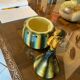 Ceramic pot signed Accolay