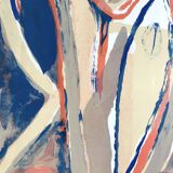 Bram VAN VELDE, Untitled, 1968. Original lithograph signed in pencil