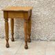 Light wood stool turned years 70/80