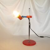 Multicolored spot lamp, postmodern, 1980