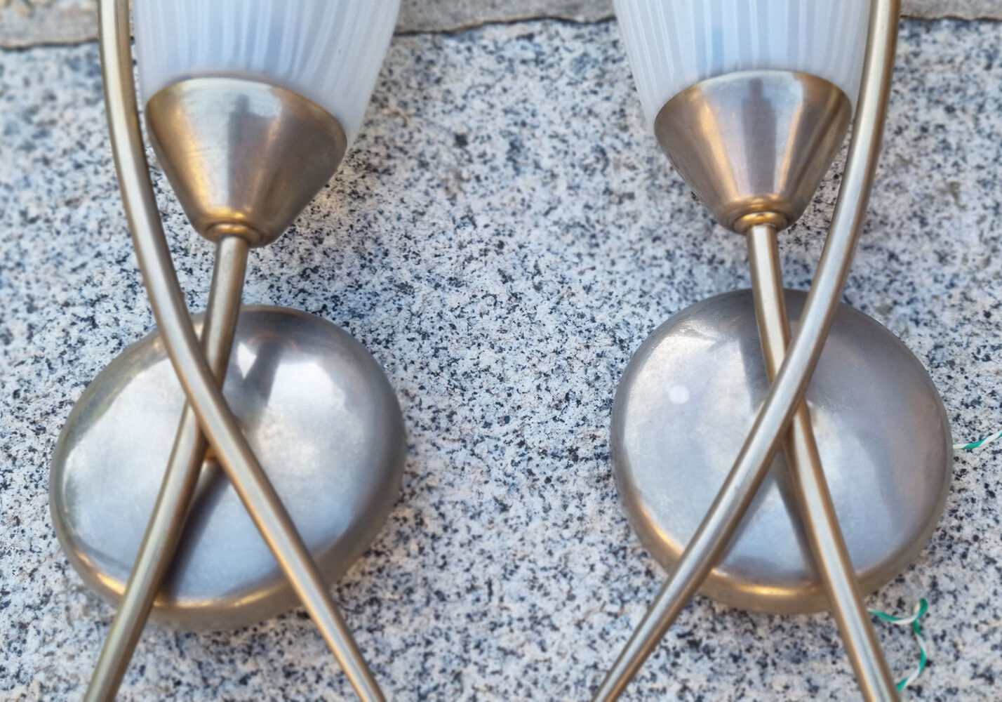 Pair of appliques, Lunel edition, vintage, Paris, 50s